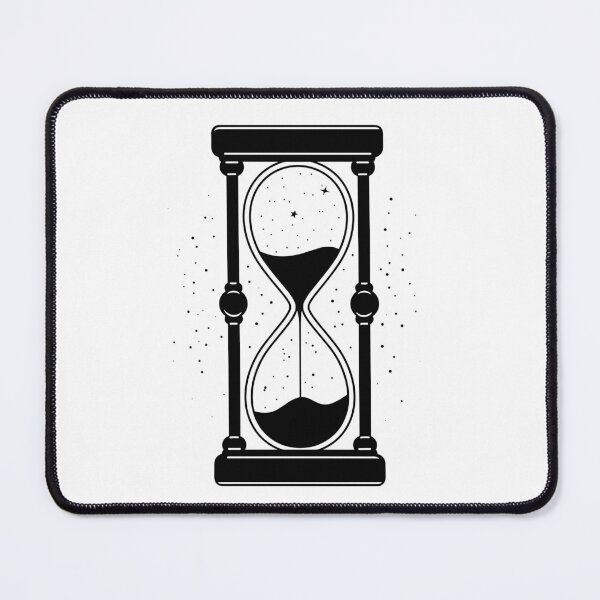 Item preview, Hourglass Celestial Minimalist - Sand Clock black and white - Sandglass designed and sold by Tomioka-Art.