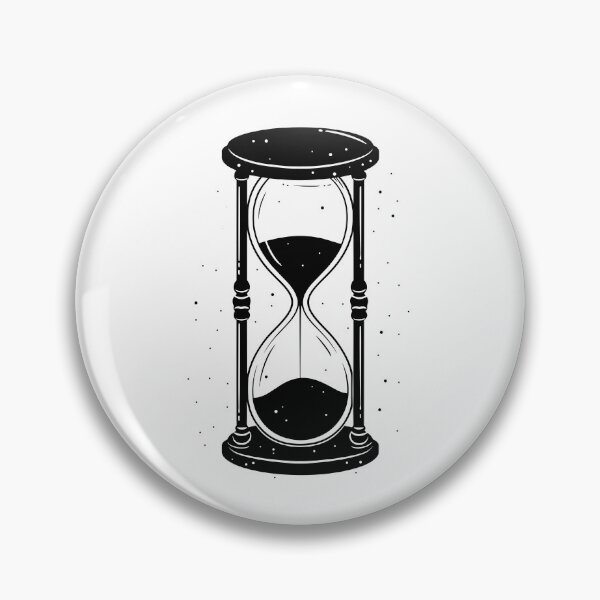 Item preview, Hourglass Celestial Minimalist - Sand Clock black and white - Sandglass designed and sold by Tomioka-Art.