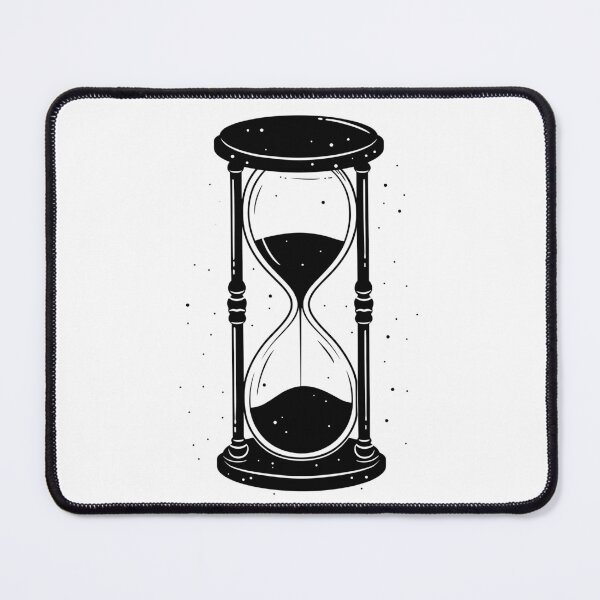 Item preview, Hourglass Celestial Minimalist - Sand Clock black and white - Sandglass designed and sold by Tomioka-Art.