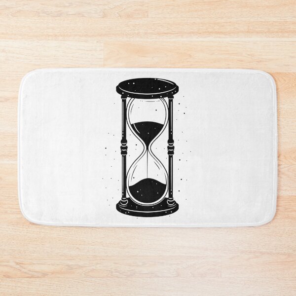 Item preview, Hourglass Celestial Minimalist - Sand Clock black and white - Sandglass designed and sold by Tomioka-Art.