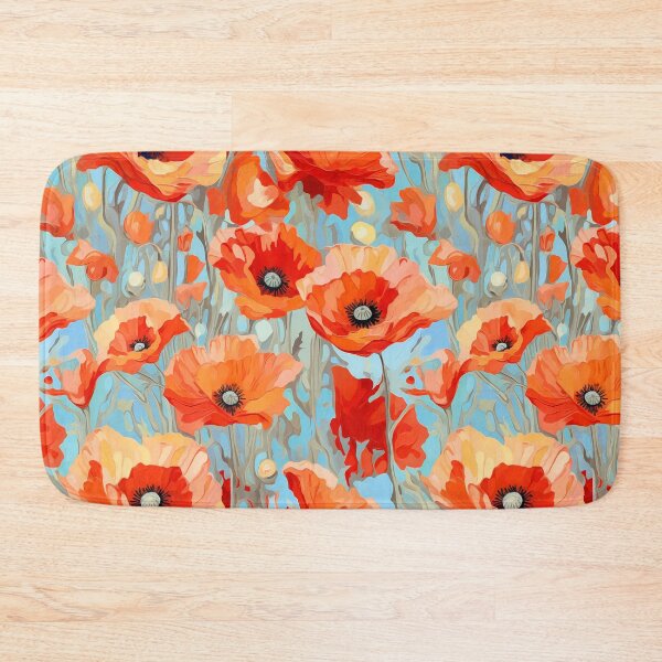 Item preview, Red Poppies Painting Pattern #1 designed and sold by NatureSight.