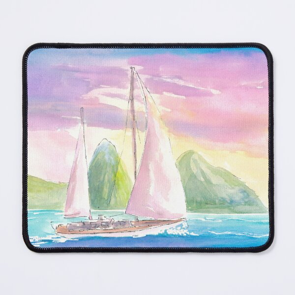 Item preview, Nautical Yachting Journey across the West Indies designed and sold by artshop77.