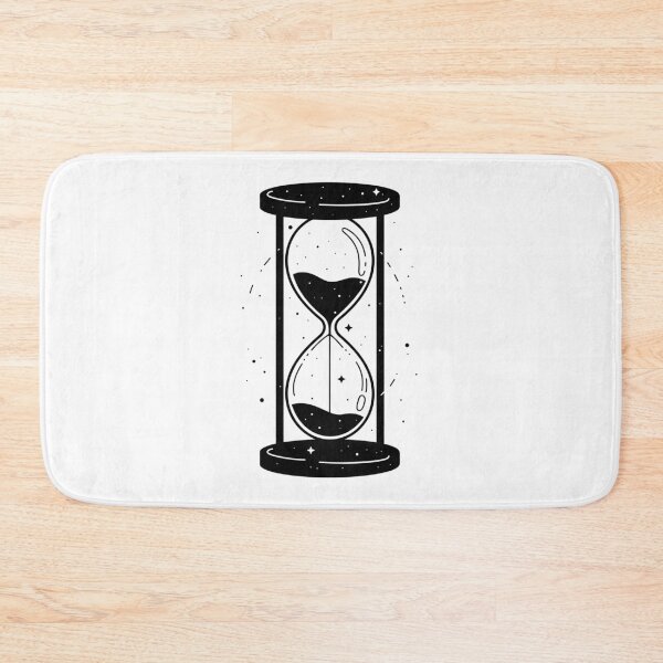 Item preview, Hourglass Celestial Minimalist - Sand Clock black and white - Sandglass designed and sold by Tomioka-Art.