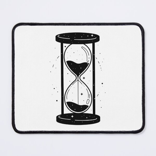 Item preview, Hourglass Celestial Minimalist - Sand Clock black and white - Sandglass designed and sold by Tomioka-Art.