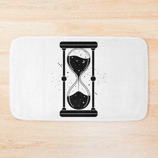 Item preview, Hourglass Celestial Minimalist - Sand Clock black and white - Sandglass designed and sold by Tomioka-Art.