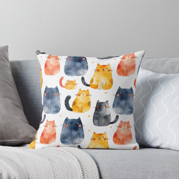 Item preview, Quirky Cats on White  designed and sold by KSimpson838.