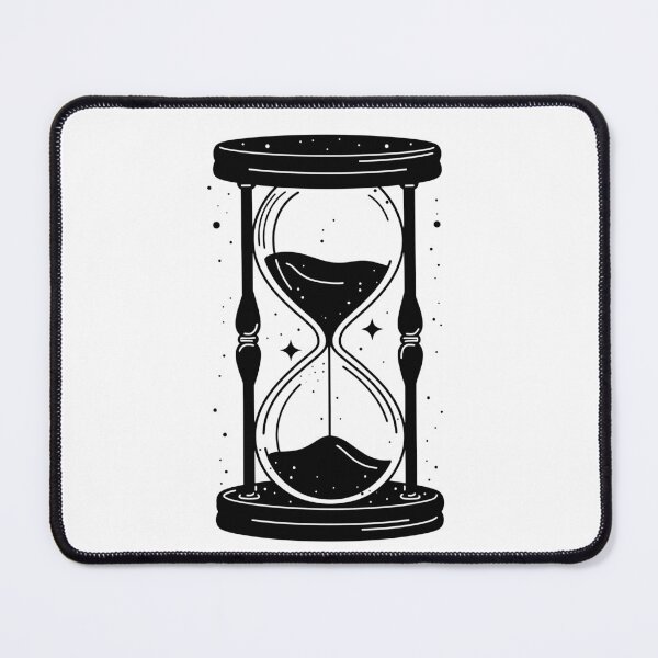 Item preview, Hourglass Celestial Minimalist - Sand Clock black and white - Sandglass designed and sold by Tomioka-Art.