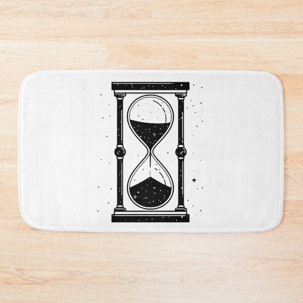 Item preview, Hourglass Celestial Minimalist - Sand Clock black and white - Sandglass designed and sold by Tomioka-Art.