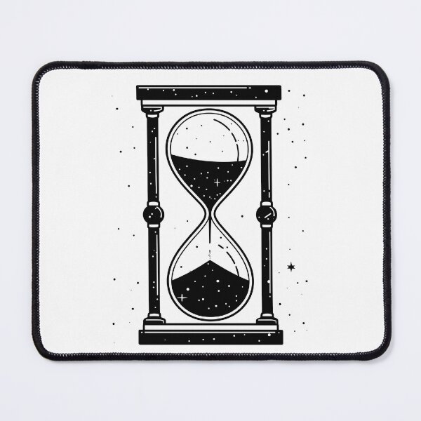 Item preview, Hourglass Celestial Minimalist - Sand Clock black and white - Sandglass designed and sold by Tomioka-Art.