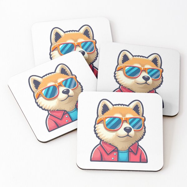 Item preview, Cool Dog Shiba Inus  designed and sold by Snap Stick.