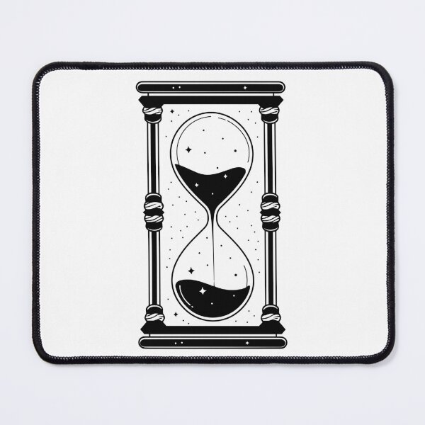 Item preview, Hourglass Celestial Minimalist - Sand Clock black and white - Sandglass designed and sold by Tomioka-Art.