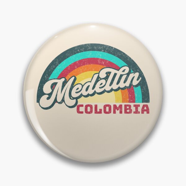 Item preview, Medellín Colombia Vintage Retro Latin America for Colombians, Colombians and lovers of that beautiful city designed and sold by SimpleCosyLifee.