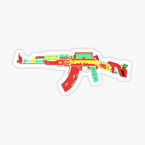 Vista previa del artículo con la obra «Controlador de juegos AK-47», diseñado y vendido por steezusnice.
