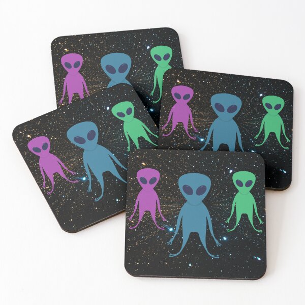 Item preview, Aliens in galaxy designed and sold by JunnieP.