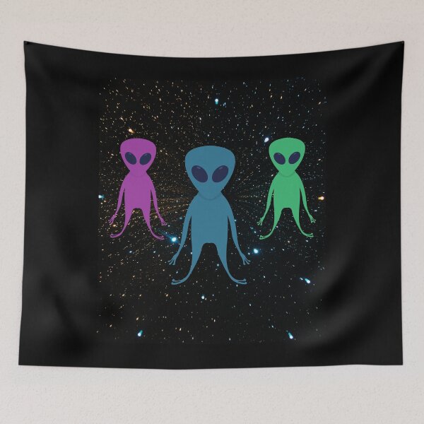 Item preview, Aliens in galaxy designed and sold by JunnieP.