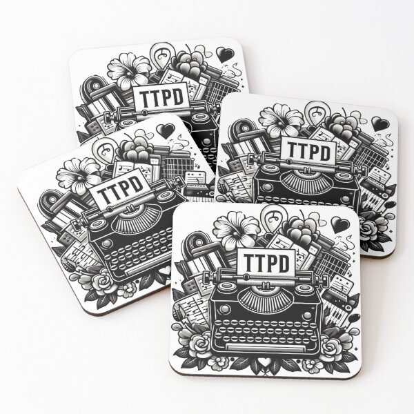 Item preview, TTPD Logo The Tortured Poets Department by Taylor Swift designed and sold by LEYLA Hunter.
