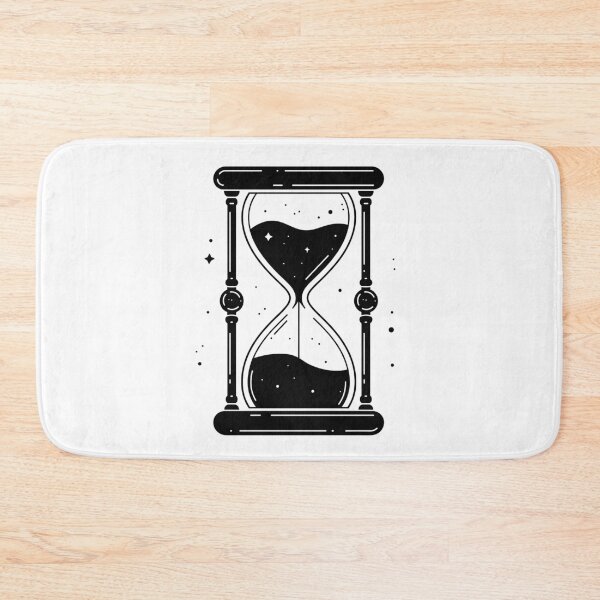 Item preview, Hourglass Celestial Minimalist - Sand Clock black and white - Sandglass designed and sold by Tomioka-Art.