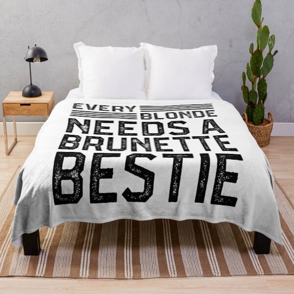Item preview, Every Blonde Needs A Brunette Bestie designed and sold by Eddie SH.