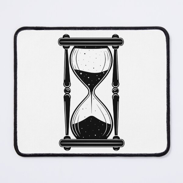 Item preview, Hourglass Celestial Minimalist - Sand Clock black and white - Sandglass designed and sold by Tomioka-Art.