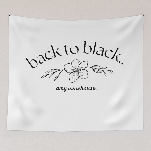 Item preview, back to black amy winehouse designed and sold by good1TEMSshop.