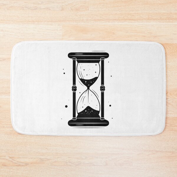 Item preview, Hourglass Celestial Minimalist - Sand Clock black and white - Sandglass designed and sold by Tomioka-Art.