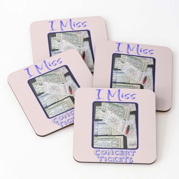 Item preview, I Miss Concert Tickets designed and sold by barefootmk.