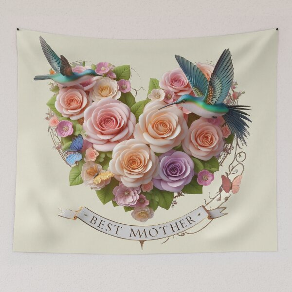 Item preview,  Best Mother 2024: Mother's Day 2024 Heart in 3d designed and sold by sofia1971.