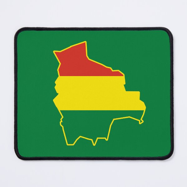 Item preview, Map with Flag of Bolivia designed and sold by Polux Design.