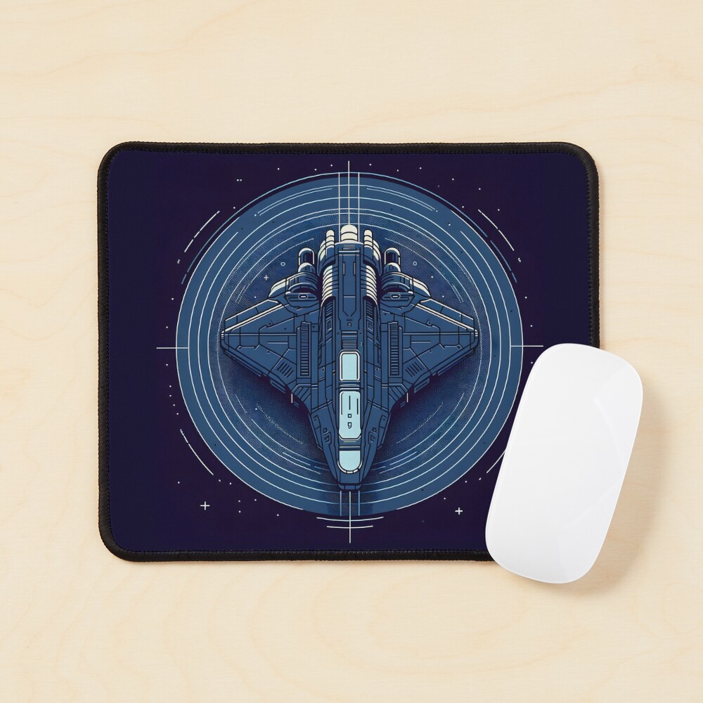 Item preview, Mouse Pad designed and sold by QuietPatternAI.