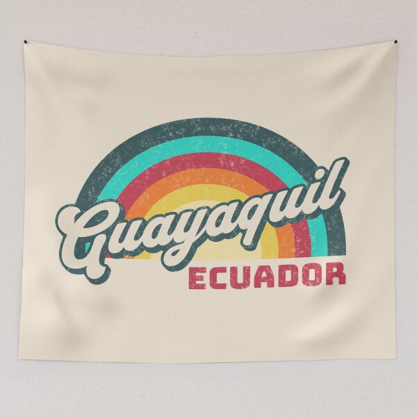 Item preview, Guyaquil Ecuador America Retro Vintage Latin for Ecuadorians, Ecuadorians and lovers of that beautiful city designed and sold by SimpleCosyLifee.
