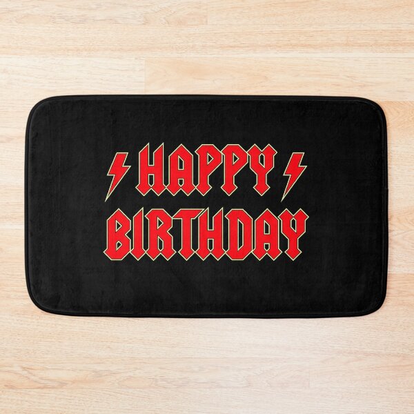Item preview, AC/DC Style Birthday Card designed and sold by Rodney's Marketplace.