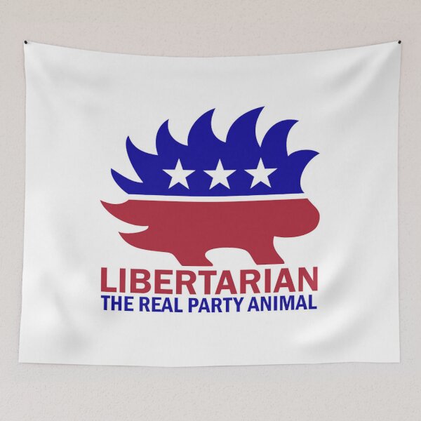 Item preview, Libertarian: the real party animal designed and sold by joshuanaaa.