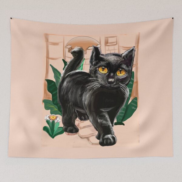 Item preview, Black cat themed gifts for women, men and children designed and sold by Artonmytee.