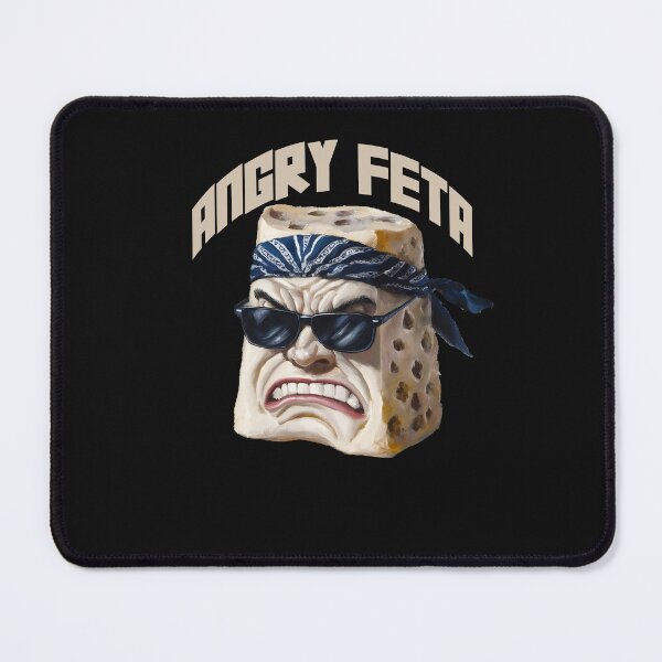 Item preview, Feta Cheese Angry Feta Funny  For Cheese Lovers designed and sold by LoomINKverse.