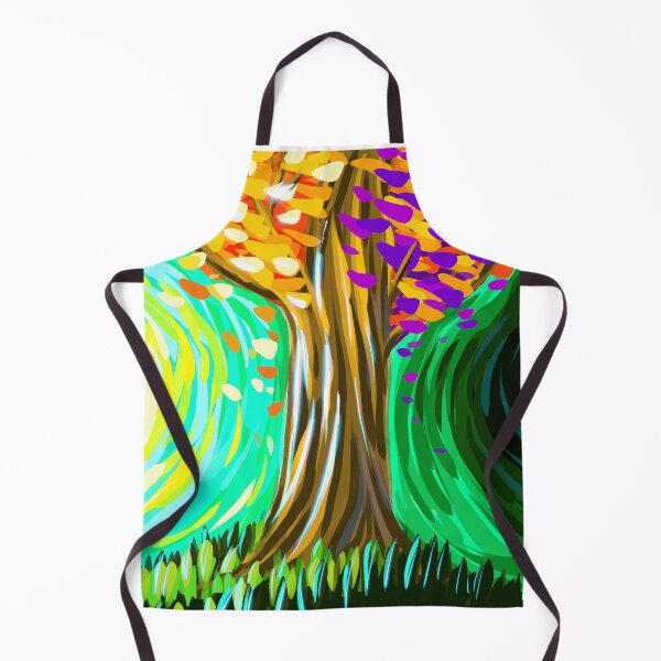 Item preview, Color Vortex Trees designed and sold by SheepTigerArt.