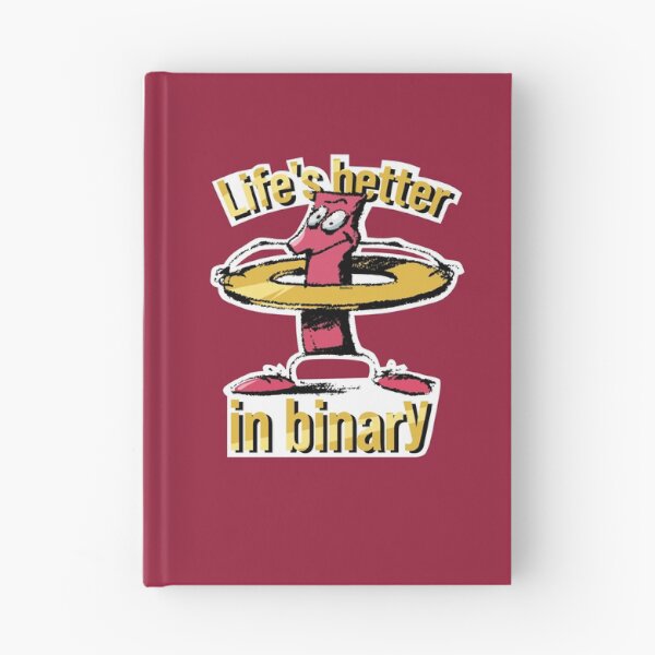 Item preview, Life's better in binary designed and sold by burbuja.