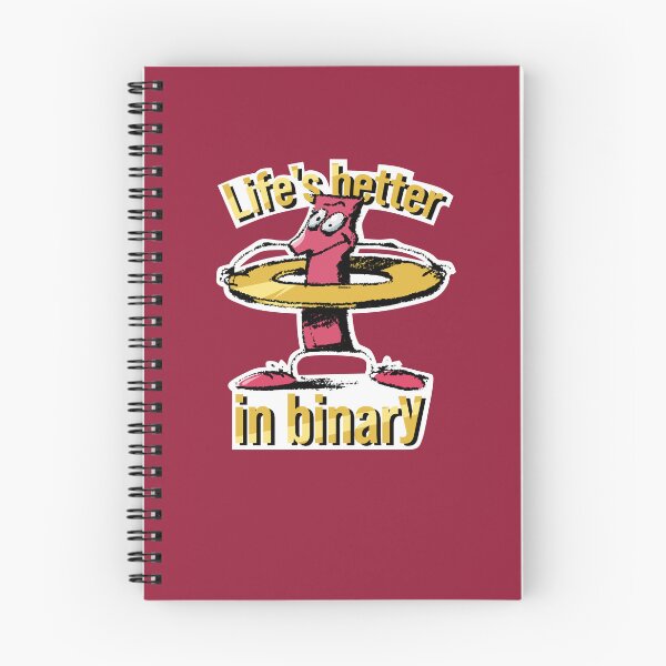 Item preview, Life's better in binary designed and sold by burbuja.