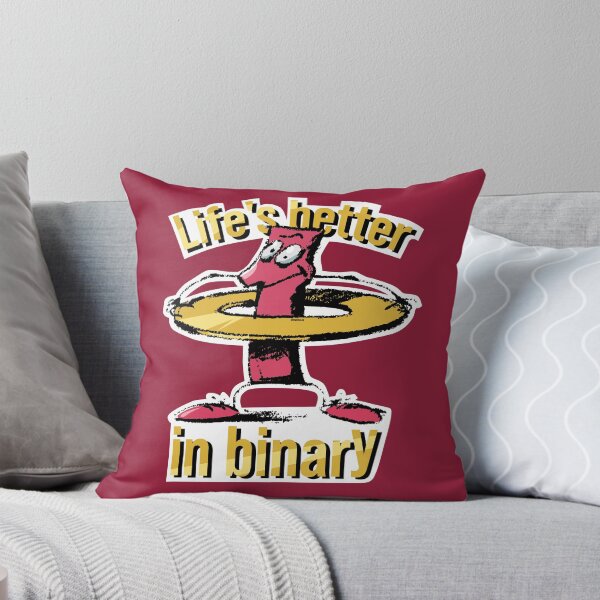 Item preview, Life's better in binary designed and sold by burbuja.