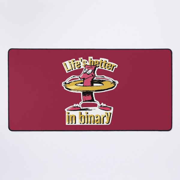 Item preview, Life's better in binary designed and sold by burbuja.
