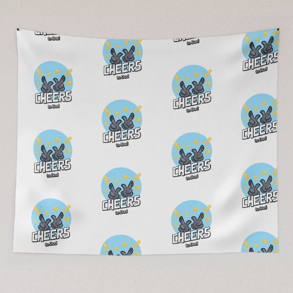 Item preview, Cheers To Dad T shirts designed and sold by Printhubs123.