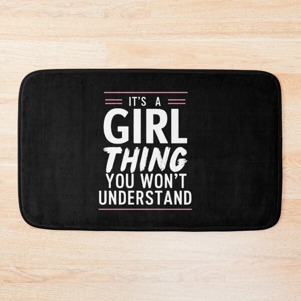 Item preview, It`s A  Girl Thing You Won`t Understand Retro Typographic Design designed and sold by Raise2Shine.
