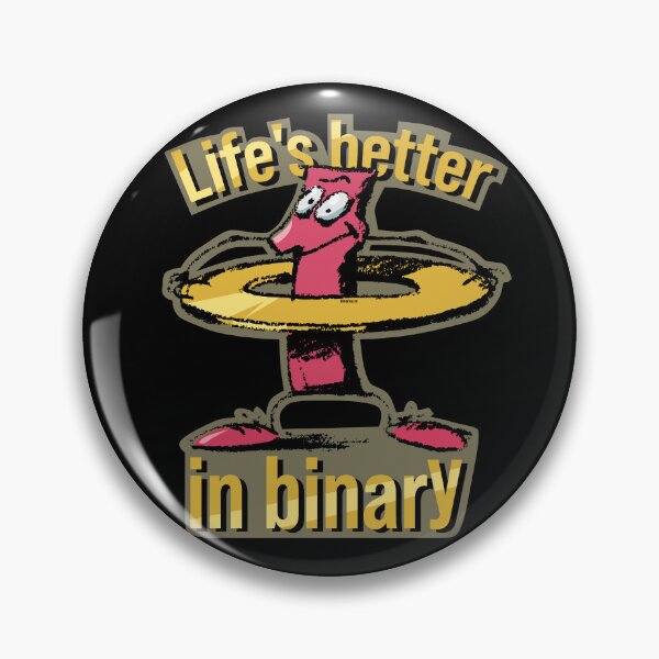 Item preview, Copy of Life's better in binary designed and sold by burbuja.