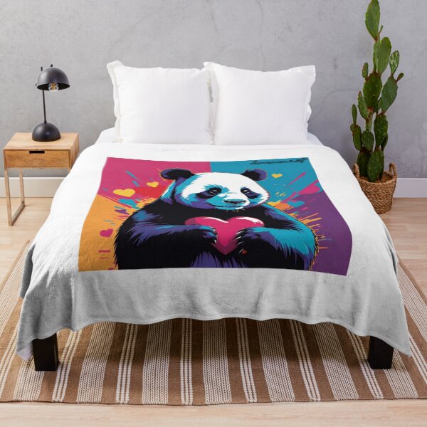 Item preview, Panda hold a Heart designed and sold by DreamistStore.