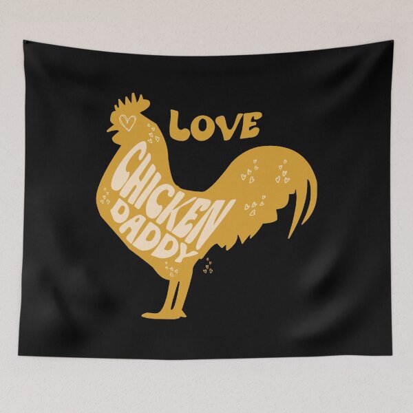 Item preview, Chicken Daddy Rooster Farmer Funny Fathers Day For Men T-Shirt designed and sold by KAYDEE01212 ✨.