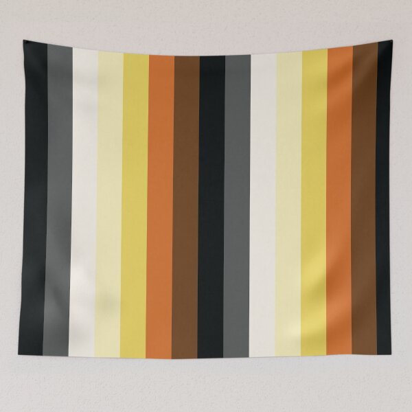 Item preview, Rayas de la bandera del orgullo del oso designed and sold by BareBearFantasy.