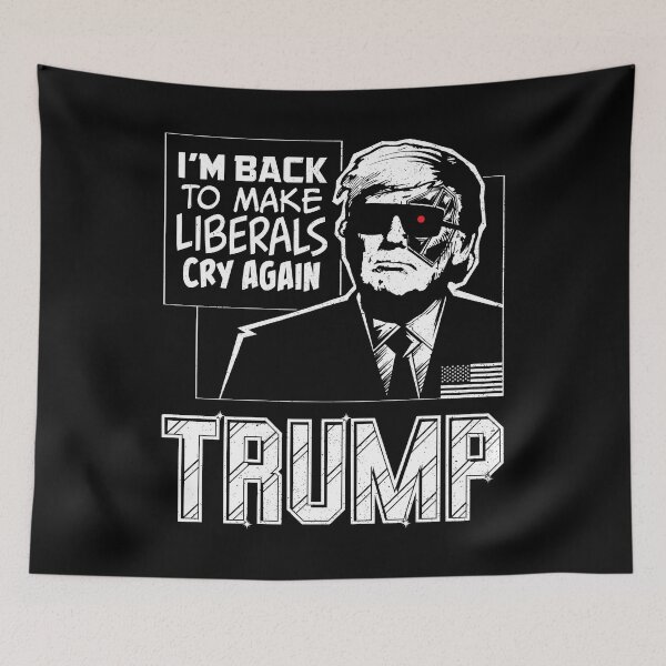 Item preview, Trump I'm Back To Make Liberals Cry Again Funny Election designed and sold by samraheel.