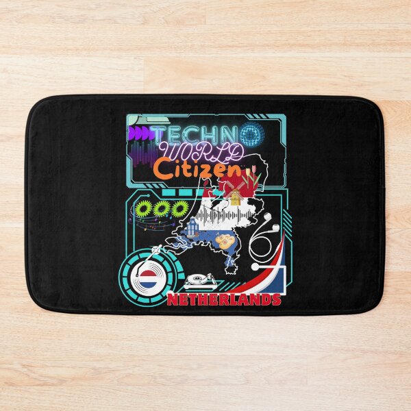 Item preview, Techno world citizen Netherlands designed and sold by MM-flight-art.