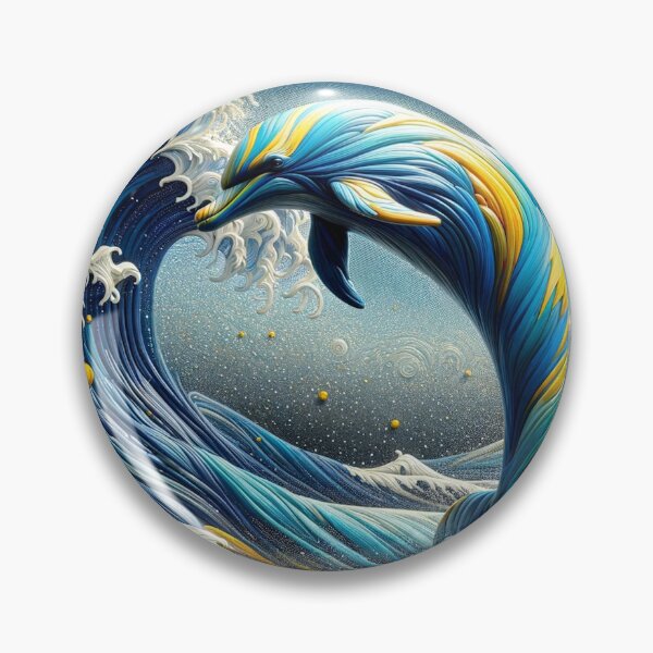 Item preview, Delfin Style of Vincent van Gogh, designed and sold by Suzana Djordjevic.