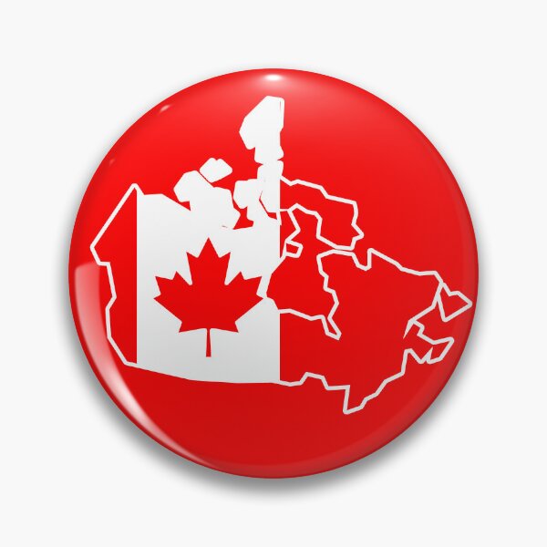 Item preview, Map with Flag of Canada designed and sold by Polux Design.