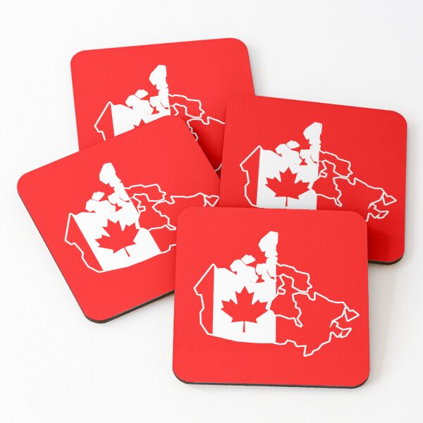 Item preview, Map with Flag of Canada designed and sold by Polux Design.